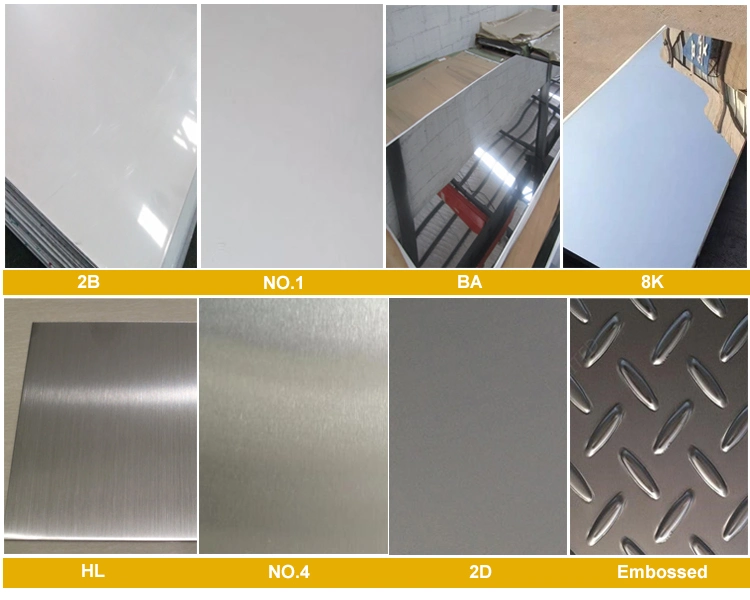 0.8mm 1mm Thick 310S 321 904L 4X8 Stainless Steel Sheet and Plate Price Per Kg