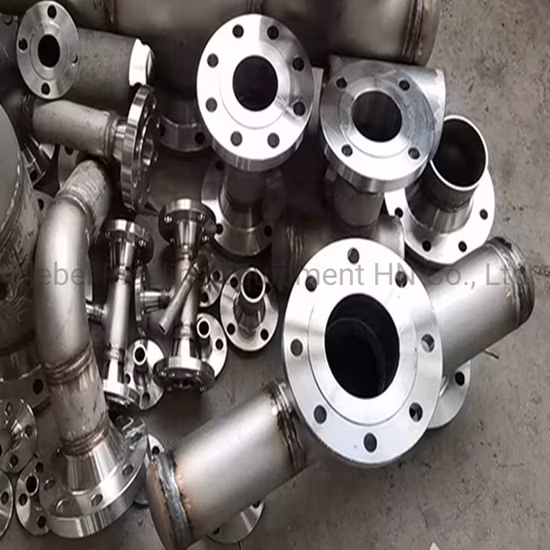 ステンレス鋼フランジ付きパイプコイルの製造サービス